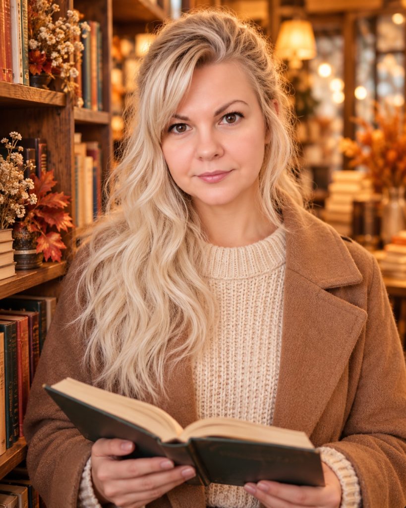 Осенний портрет в книжном магазине